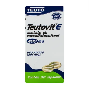 Teutovit E com 30 Cápsulas