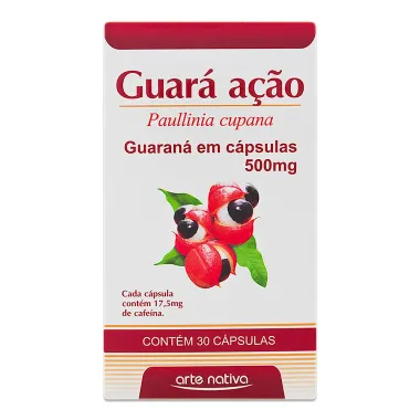 Guará ação 500mg com 30 Cápsulas