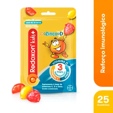 Redoxitos+ Vitamina C, D e Zinco com 25 Gomas