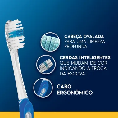 Escova Dental Oral-B Indicator Macia Cabe&ccedil;a 35 Cores Sortidas Leve 2 Pague 1