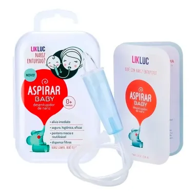 Aspirador Nasal AspirarBaby LikLuc com Estojo