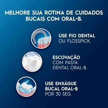 Creme Dental Oral-B 3D White Perfection com 102g
