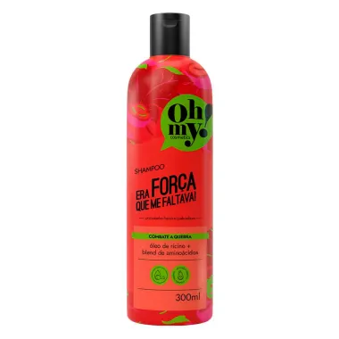 Shampoo Oh My Era Força Que Me Faltava Combate a Queda 300ml