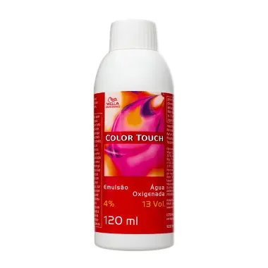 Emulsão Wella Color Touch 4% 13 Volumes  com 120ml