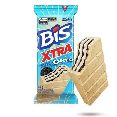 Chocolate Bis Lacta Xtra Oreo com 45g