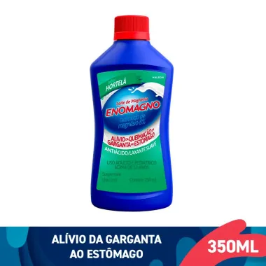 Leite de Magnésia EnoMagno Sabor Hortelã 350ml