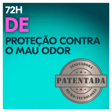 Desodorante Antitranspirante Aerosol Feminino Rexona Powder Dry 72 horas 150ml