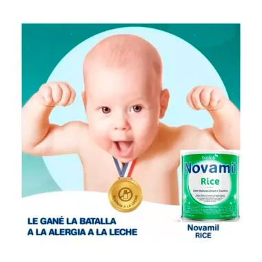 Novamil Rice Fórmula Infantil para Lactentes 400g