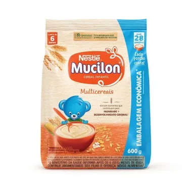 Mucilon Multicereais Cereal Infantil Sachê 600g