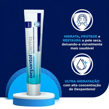 Bepantol Derma Creme Hidratante Multirrestaurador 40g, Pele Extrasseca