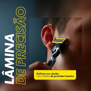 Carga para Aparelho de Barbear Gillette Proshield com  2 Unidades