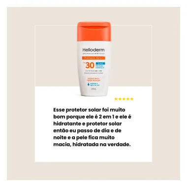 Protetor Solar Corporal Helioderm Suncare FPS 30 120g