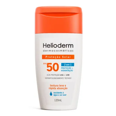 Protetor Solar Corporal Helioderm Suncare FPS 50 120ml