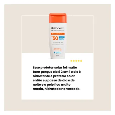 Protetor Solar Corporal Helioderm Suncare FPS 50 200ml