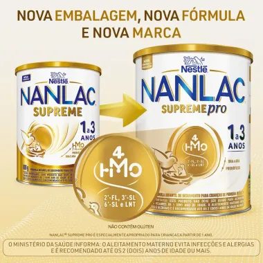 F&oacute;rmula Infantil Nanlac Supreme PRO 800g
