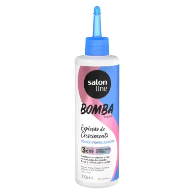 T&ocirc;nico Fortalecedor Salon Line SOS Bomba Original Explos&atilde;o de Crescimento 100ml