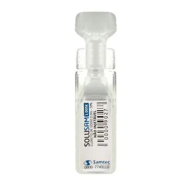 Soro Fisiológico Solusam Dose Única Ampola 5ml 1 Unidade