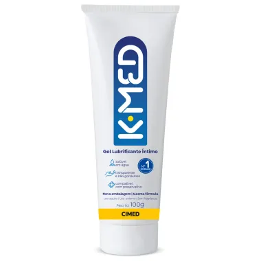 Gel Lubrificante Íntimo K-Med 100g