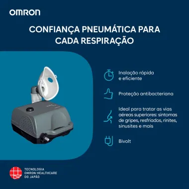 Inalador Ar Comprimido Omron InalaPop NE-C704