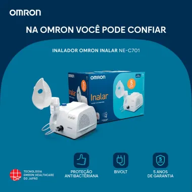 Inalador Compressor Omron Inalar Ne-C701