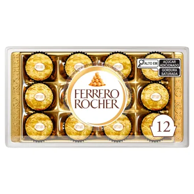 Bombons Ferrero Rocher 12 Unidades