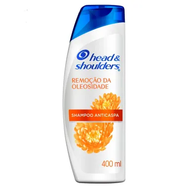 Shampoo Head & Shoulders Remo&ccedil;&atilde;o da Oleosidade Cuidados com a Raiz 400ml