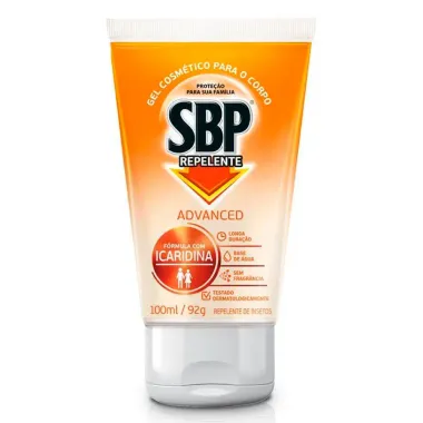 Repelente em Gel SBP Advanced com Icaridina 100ml