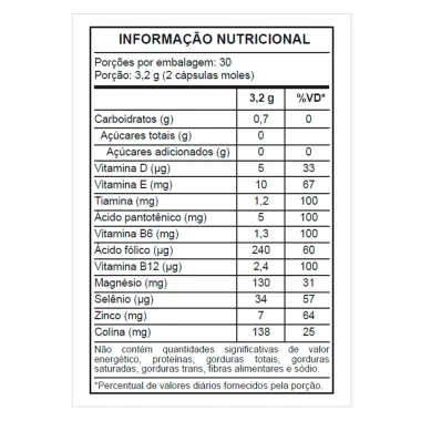 Cogmax com 60 Cápsulas Moles