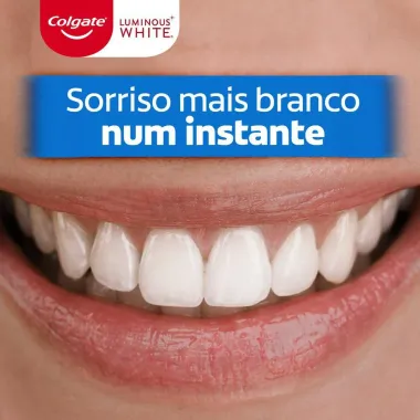 Creme Dental Colgate Luminous White Instant com 70g