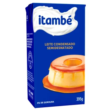 Leite Condensado Itamb&eacute; Semidesnatado 395g