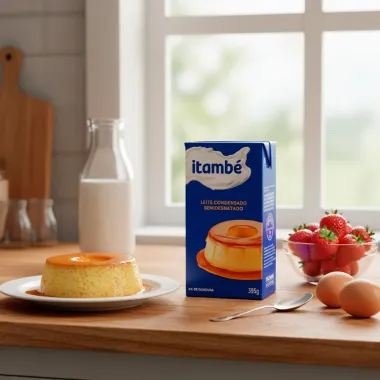 Leite Condensado Itamb&eacute; Semidesnatado 395g