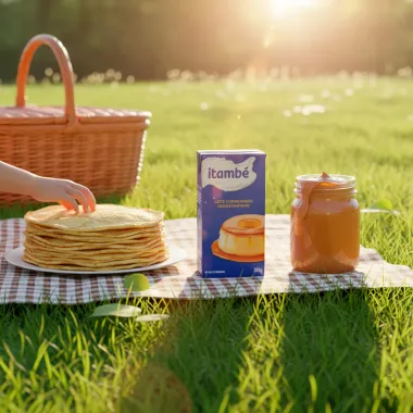Leite Condensado Itamb&eacute; Semidesnatado 395g