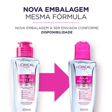 Água Micelar L'oréal Solução de Limpeza 5 em 1 100ml_4