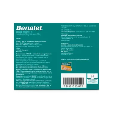 Benalet Pastilhas Sabor Menta com 12 Unidades