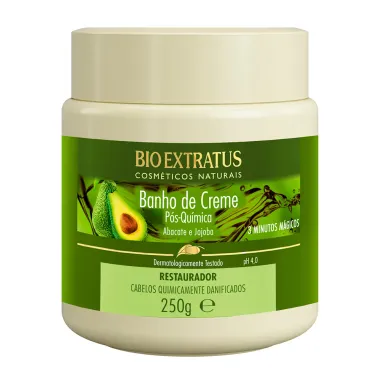 Banho de Creme Bio Extratus Pós Química com 250g