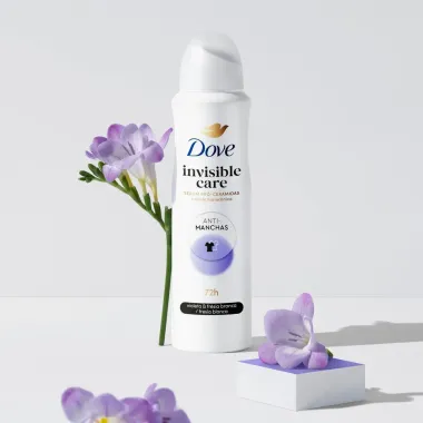 Desodorante Dove Invisible Care Anti Manchas Antitranspirante 72h Aerosol 150ml