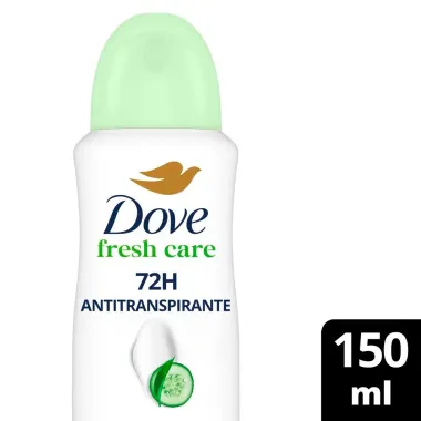 Desodorante Antitranspirante Aerosol Dove Go Fresh Pepino e Chá Verde 150ml