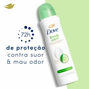 Desodorante Antitranspirante Aerosol Dove Go Fresh Pepino e Chá Verde 150ml