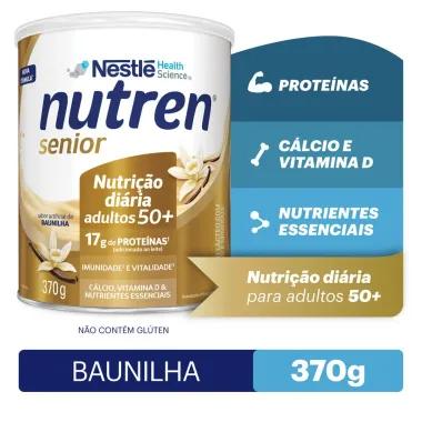 Nutren Senior Composto Lácteo Baunilha 370g