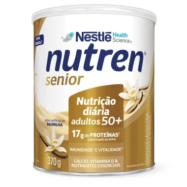 Nutren Senior Complemento Alimentar Baunilha 370g