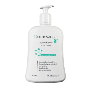 Dermovance S Lo&ccedil;&atilde;o Hidratante Pele Seca e Sens&iacute;vel 500ml