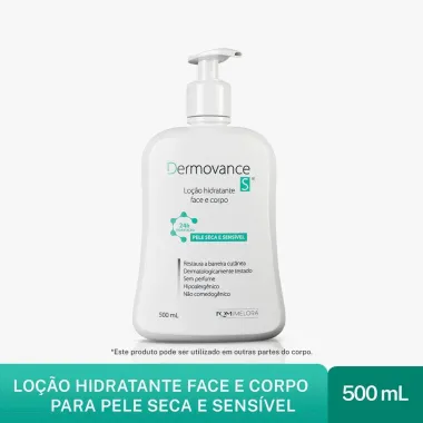 Dermovance S Lo&ccedil;&atilde;o Hidratante Pele Seca e Sens&iacute;vel 500ml