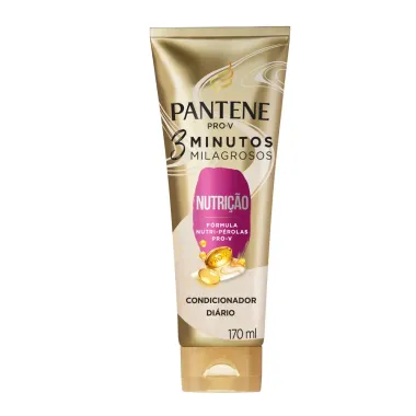 Condicionador Pantene Pro-V 3 Minutos Milagrosos Nutri&ccedil;&atilde;o Umectante 170ml