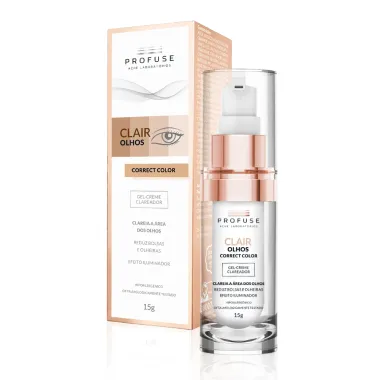 Clair Olhos Profuse Gel Creme Clareador para Área dos Olhos com 15g