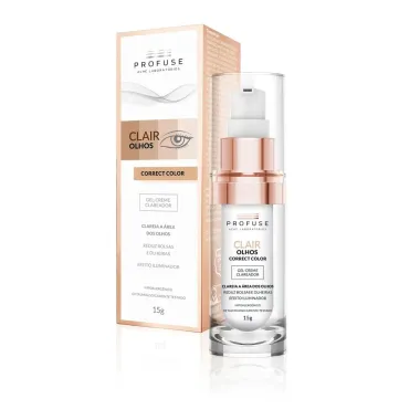Clair Olhos Profuse Gel Creme Clareador para Área dos Olhos com 15g