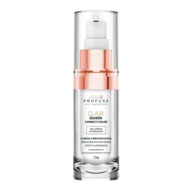 Clair Olhos Profuse Gel Creme Clareador para Área dos Olhos com 15g