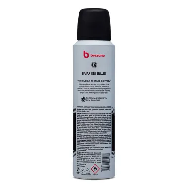 Desodorante Aerossol Antitranspirante Masculino Bozzano Invisible 150ml