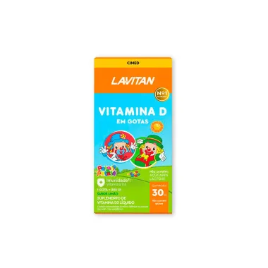Lavitan Infantil Solução Oral Sabor Tutti-Frutti com 240ml