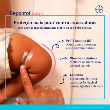 Bepantol Baby Creme Preventivo de Assadura 120g