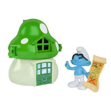Ovo de P&aacute;scoa Kinder Ovo Os Smurfs com 1 Surpresa Sortida 100g
